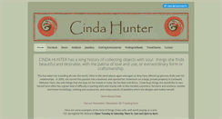 Desktop Screenshot of cindahunter.com
